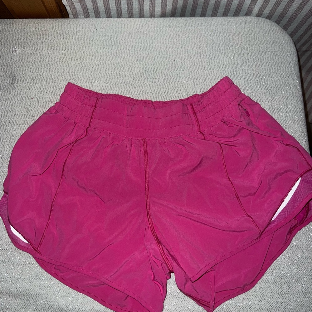 LULULEMON Women's Pink Athletic Shorts